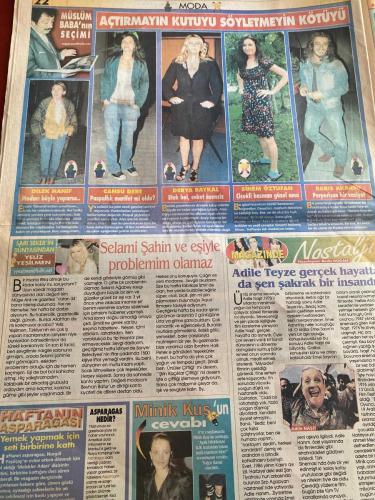 FISILTI MAGAZİN GAZETESİ - DOĞUM GÜNÜ HEDİYESİ (TURKİSH - NEWSPAPER) - 10-16 KASIM 2004 - TAM TAKIM 24 SAYFADIR - Burcu Kara Posteri-Şebnem Özüzcan-Müjgan Hanım-Sinem-Naz Elmas-Derya Tuna-Asena-İbrahim Tatlıses-Bediz Doğan-İdo-Gökhan Özen-Eyüp Kanat-Ajda Pekkan-Müslüm Baba-Dilek Hanif-Cansu Dere-Derya Baykal-Sinem Öztufan-Barış Akarsu-Yeliz Yeşilmen-Selami Şahin-Beyhan Botur-Adile Naşit-Emel Sayın-Tuğçe Kazaz-Perihan Savaş-Şafak Sezer-Mustafa Topaloğlu-Gülben Ergen-Birsel Fisılıtı-Cem Yılmaz-Aykut Işıklar-Mustafa Sandal-Tarkan-Pakize Suda-Nurseli Yeşilçay-Melekler Adası-Kıraç-Erkin Koray-Ferdifün Özdemir-Rafet El Roman-Ege-Nükhet Duru-Gülden Avuç-Muazzez Abacı-Adnan Şenses-Deniz Akkaya-İpek Tuzcuoğlu-Kayahan-Aysun Kayacı-Ece Erken-Esra Eron-Alişan-Çolpan İlhan-Gamze Özçelik-Naz Elmas-Şebnem Özuzcan-Özcan Deniz-Havin-Tülin Örsekli-Asmalı Konak-Burcu Kara