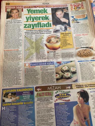 FISILTI MAGAZİN GAZETESİ - DOĞUM GÜNÜ HEDİYESİ (TURKİSH - NEWSPAPER) - 10-16 KASIM 2004 - TAM TAKIM 24 SAYFADIR - Burcu Kara Posteri-Şebnem Özüzcan-Müjgan Hanım-Sinem-Naz Elmas-Derya Tuna-Asena-İbrahim Tatlıses-Bediz Doğan-İdo-Gökhan Özen-Eyüp Kanat-Ajda Pekkan-Müslüm Baba-Dilek Hanif-Cansu Dere-Derya Baykal-Sinem Öztufan-Barış Akarsu-Yeliz Yeşilmen-Selami Şahin-Beyhan Botur-Adile Naşit-Emel Sayın-Tuğçe Kazaz-Perihan Savaş-Şafak Sezer-Mustafa Topaloğlu-Gülben Ergen-Birsel Fisılıtı-Cem Yılmaz-Aykut Işıklar-Mustafa Sandal-Tarkan-Pakize Suda-Nurseli Yeşilçay-Melekler Adası-Kıraç-Erkin Koray-Ferdifün Özdemir-Rafet El Roman-Ege-Nükhet Duru-Gülden Avuç-Muazzez Abacı-Adnan Şenses-Deniz Akkaya-İpek Tuzcuoğlu-Kayahan-Aysun Kayacı-Ece Erken-Esra Eron-Alişan-Çolpan İlhan-Gamze Özçelik-Naz Elmas-Şebnem Özuzcan-Özcan Deniz-Havin-Tülin Örsekli-Asmalı Konak-Burcu Kara