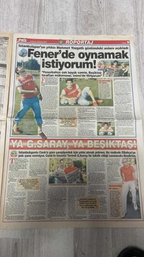 PAS SPOR GAZETESİ - 08 TEMMUZ 2002 - REVİVO 'ŞOV ŞİMDİ BAŞLIYOR - KRAL SAHNEDE - MİLAN RAPAİÇ RAHAT NEFES ALDI - MUHTEŞEM BAY GOL - SADECE F.BAHÇE'Yİ İSTİYORUM - ŞAMPİYONUZ - TÜRKİYE'NİN VİERİ'Sİ OLUR - CİMBOMLU YILMAZ'IN FENERLİ TAKIMI - LİGDE GÖRÜN - FENER'DE OYNAMAK İSTİYORUM! - YA-G.SARAY, YA BEŞİKTAŞ! - HAGI MUTLU OLACAK - AKILLI GÜÇLÜ+HIZLI VE ÖNDE: FERRARİ - HEWITT ŞOV YAPTI - KAYSERİ'DE HEDEF BÜYÜK - EKONOMİK KALİTELİYİZ - SEBAT GAZA BASTI - REVİVO  - RÜŞTÜ  - YUSUF  - M. DOĞAN  - MUSTAFA DOĞAN  - MİRKOVİÇ  - RAPAİÇ  - SERHAT  - OKTAY  - ORTEGA  - WASHINGTON  - TUNCAY  - MILAN RAPAİÇ  - WERNER LORANT  - OĞUZ ÇETİN  - OGÜN  - NANNI  - CEYHUN  - HAGİ  - SCHUMI  - ALPAY  - M. YILMAZ  - SİNAN ENGİN  - SERDAR BİLGİLİ  - LUCESCU  - TERİM  - YÜKSEL AYTUĞ  - MEHMET YILMAZ  - YÜCEL UYAR  - SAMET AYBABA  - METİN  - AYDIN  - DA SILVA  - HÜSEYİN KALPAR  - GİRAY BULAK  - MULTESCU  - ZAFER TÜZÜN  - HAKAN BAYRAKTAR  - HASAN ŞAŞ  - ALİ AKDENİZ  - MESUT YILMAZ  - İSMAİL GÜLDÜREN  - CEM KARACA