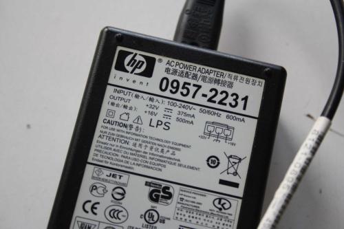 Hp 0957-2231 +32V-375MA/+16V-500MA Yazıcı Adaptörü  (ANTİK KOLİ 8