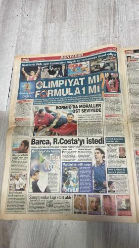 PAS SPOR GAZETESİ - 19 TEMMUZ 2002 - TERİM'İN YILDIZ - FENER ŞAMPİYON - PRENS'E SEVGİLER - NİYAZİ BEŞİKTAŞ'TA - KAPTAN OGÜN'E BÜYÜK SEVİSİ - BİZİ İZLEMEYE DEVAM EDİN - KAMPA SÜRPRİZ MİSAFİRLER - MÜTHİŞ TEMPO - ANTRENMANLAR - ŞANSSIZ TUNCAY'A TERAPİ UYGULAMASI - KANARYA'NIN RAKİBİ YOK - ACIMASIZ LORANT - YAKIN TAKİPTEYİZ - ALI AKDENİZ FARK - SEMİH: HAYALLERİM GERÇEK OLACAK - DÜNYA FENERBAHÇELİLER GÜNÜ - VOLKAN ELİM AYAĞIM TİTREDİ - SİMAO: SAKATLIK ÇABUK GEÇER - BİLETLER TÜKENİYOR - ABDULLAH'IN İŞİ ÇOK ZOR - SİLİNDİRBAHÇE - REVİVO PARMAK ISIRTTI - F.BAHÇE'NİN İNCECİS Yusuf - HERKES ONA HAYRAN - EKSİK KADRO - GURBETÇİLERİN FENER AŞKI BİTMİYOR - ÜMİT ÖZAT TEHLİKE SİNYALLERİ VERİYOR - CİHAN - MURAT - MÜSLİM CAN - FELIPE - PINTO - FATİH - KEMAL DİNÇER - İLHAN MANSIZ - HAKAN - KALKAVAN - NİYAZİ - HAKAN ŞÜKÜR - ORTEGA - WASHINGTON - MONDRAGON - ÖS - OKAN - SİNAN ENGİN - CEM DALMAZ - TUNCAY - YILDIRIM - LORANT - JOHNSON - ALİ AKDENİZ - SEMİH - VOLKAN - ERSOY - ABDULLAH - REVİVO - YUSUF