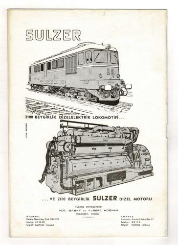 Motor Mecmuası Mayıs / Haziran 1960 Sayı:98/99 - Gümüş Motor Fabirkası Hizmete Girdi, Endüstri Bitkilerinin Hasadı NDR101582
