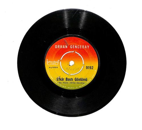 Orhan Gencebay - Kaderimin Oyunu - Efkar Bastı Gönlümü 45'lik Plak (10/7)