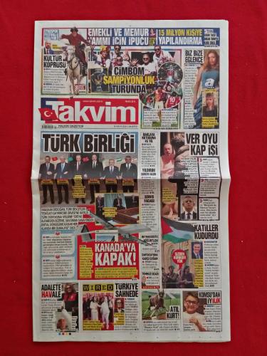 4 Sene Üst Üste Şampiyon Galatasaray, Çaykur Rizespor 2-2 Beşiktaş - 16 Mayıs 2026 - Takvim Gazetesi - Tam Gazete