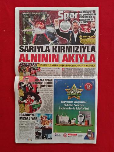 4 Sene Üst Üste Şampiyon Galatasaray, Çaykur Rizespor 2-2 Beşiktaş - 16 Mayıs 2026 - Takvim Gazetesi - Tam Gazete