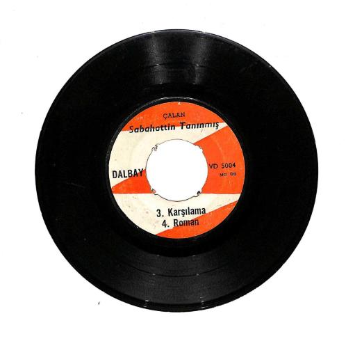 Sabahattin Tanınmış - İki Telli - Karşılama 45'lik Plak (10/7)