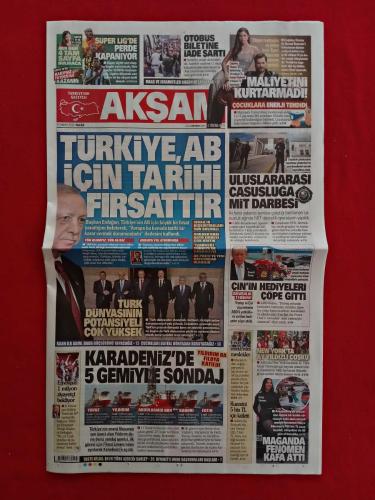 4 Sene Üst Üste Şampiyon Galatasaray - 17 Mayıs 2026 - Akşam Gazetesi - Tam Gazete
