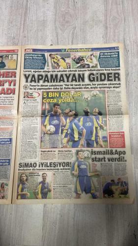 PAS SPOR GAZETESİ - 23 TEMMUZ 2002 - GURBET ZORDUR  - SPOR HERGUN BU GAZETEDE  - LORANT REST CEKTI: GOLCÜ ŞART  - SCHUMI POSTERİ  - TRABZON FIKSTURU  - RONALDO'NUN YEDEĞİ! WASHINGTON  - WASHIGOL: PAS VERIN  - WE ARE THE BEST!  - LIDER FELIPE!  - ILHAN MANSIZ HASRETİ BİTİRDİ!  - NİYAZİ RESMEN KARTAL!  - BİTTİ DERKEN LUCTU SERGEN  - GÖĞÜS REKLAMI ARTIK ARÇELİK'IN  - ASLAN'DA UFO PANİĞİ!  - FORMULA 1'İN EFENDİSİ MICHAEL SCHUMACHER REKORLARI ALT OST ETTİ  - HAVA DURUMU  - SPOR AKTÜEL  - POLAT UMUT SAÇTI  - İSTANBUL'DA TENİS HEYECANI BAŞLIYOR  - ZAFER TÜZÜN  - HAGI  - HASAN ERGUN  - ORTEGA  - SIMOVIC  - LORANT  - SCHUMI  - AHMET  - ALI DÜRÜST  - HAKAN  - RONALDO  - WASHINGTON / WASHIGOL  - VASADIO  - SELLI VILDURUM  - VATE BILICARSLAN  - HÜSNÜ GÜRELİ  - TOLGA  - FATİH HOCA  - FELIPE  - ILHAN MANSIZ  - ENGIN  - NİYAZİ  - BAYRAM TUTUMLU  - SERGEN  - PINTO  - AYHAN  - MONDI  - BERKANT  - ÜMİT KARAN  - MICHAEL SCHUMACHER  - CEMAL POLAT  - CEREN  - DENİZ  - CİNEM  - DEMET  - TUBIE  - PEILLEL