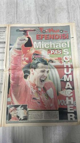PAS SPOR GAZETESİ - 23 TEMMUZ 2002 - GURBET ZORDUR  - SPOR HERGUN BU GAZETEDE  - LORANT REST CEKTI: GOLCÜ ŞART  - SCHUMI POSTERİ  - TRABZON FIKSTURU  - RONALDO'NUN YEDEĞİ! WASHINGTON  - WASHIGOL: PAS VERIN  - WE ARE THE BEST!  - LIDER FELIPE!  - ILHAN MANSIZ HASRETİ BİTİRDİ!  - NİYAZİ RESMEN KARTAL!  - BİTTİ DERKEN LUCTU SERGEN  - GÖĞÜS REKLAMI ARTIK ARÇELİK'IN  - ASLAN'DA UFO PANİĞİ!  - FORMULA 1'İN EFENDİSİ MICHAEL SCHUMACHER REKORLARI ALT OST ETTİ  - HAVA DURUMU  - SPOR AKTÜEL  - POLAT UMUT SAÇTI  - İSTANBUL'DA TENİS HEYECANI BAŞLIYOR  - ZAFER TÜZÜN  - HAGI  - HASAN ERGUN  - ORTEGA  - SIMOVIC  - LORANT  - SCHUMI  - AHMET  - ALI DÜRÜST  - HAKAN  - RONALDO  - WASHINGTON / WASHIGOL  - VASADIO  - SELLI VILDURUM  - VATE BILICARSLAN  - HÜSNÜ GÜRELİ  - TOLGA  - FATİH HOCA  - FELIPE  - ILHAN MANSIZ  - ENGIN  - NİYAZİ  - BAYRAM TUTUMLU  - SERGEN  - PINTO  - AYHAN  - MONDI  - BERKANT  - ÜMİT KARAN  - MICHAEL SCHUMACHER  - CEMAL POLAT  - CEREN  - DENİZ  - CİNEM  - DEMET  - TUBIE  - PEILLEL