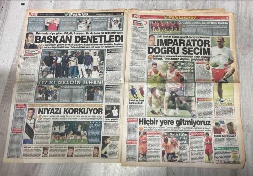 PAS SPOR GAZETESİ - 24 TEMMUZ 2002 - ARJANTİNLİ İDMANI YARIDA BIRAKTI ESKİ BAŞKANA GÖRE GOLCÜ ŞART - EYVAH! - ORTEGA - FENERBAHÇE FENER'İ DEVLER R. MALLORCA BEKLİYOR - SÜREN UYARDI - GRASSHOPPERS KORKTU KAÇTI! GİTMİYORUZ - FENER'İN İSRAİLLİ SÜPER STARI HAIM REVIVO ANLAMLI MESAJLAR VERDİ - YILDIZLAR GECELERİ GÖRÜNÜR - MÜTHİŞ AÇIKLAMALAR 11'DE - PASCAL NOUMA'NIN MÜJDESİ - YÖNETİCİ KIVANÇ OKTAY 
