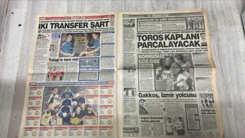 PAS SPOR GAZETESİ - 25 TEMMUZ 2002 - MÜJDE F1 TÜRKİYE'DE - ÇILGINLIK BU! - İMPARATOR, YÖNETİME VERDİĞİ SERT RAPORDA SANTRFOR İSTEDİ! - VÜCUT VAR KAFA YOK! - TERİM, 