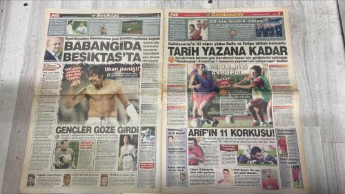 PAS SPOR GAZETESİ - 26 TEMMUZ 2002 - SUPER BIR POSTER DAHA  - TARİH BİZİ YAZANA KADAR ASLANLAR COSTU!..  - FENER'İN RAKİBİ BELLİ OLUYOR HAYDİ HAYIRLISI  - BESİKTAS, BARCELONA'NIN YILDIZI BABANGIDA'YI TRANSFER ETTİ  - KARTAL PENÇESİ  - SÜPER ÜÇLÜ ARIEL ORTEGA, WASHIN SHINGTON VE HAIM REVIVO, FENERLİ'YE UMUT, RAKİPLERE İSE GÖZDAĞI VERİYORLAR  - ÜÇ SİLAHŞÖRLER  - HASAN'A CAN FEDA  - ERGÜN TAMAM DENGE ÖNEMLİ  - TERİM DE ONAYLADI  - SCHUMI ŞOV YAPTI  - PİSTLERİN EFENDİSİ, MANNHEİM'DE FUTBOL OYNADI  - TRABZON ŞAHLANDI  - M. MERİÇ ELAZIĞ'DA  - D.BAKIR SIKINTILI!..  - KARTAL DAN YİNE TEK MESAJ  - BESİKTAS NOUMA BUGÜN GELİYOR!  -  BABANGIDA  - ARIEL ORTEGA  - ORTEGA  - WASHINGTON  - JASHINGTON  - WASHING SHINGTON  - STECA  - HAIM REVIVO  - REVIVO  - REVISE  - BEVIVO  - WASHIGOT  - HASAN  - ALİ DÜRÜST  - ERGÜN  - ERGIN  - TERİM  - KANU  - SCHUMI  - M. MERİÇ  - NOUMA  - SEYRANİ TÜRKARSLAN  - İLHAN  - BALİÇ  - FELİPE  - BERKANT  - ALİ CANSUN  - ERNAN  - EVEN  - ENGİN  - LUCESCU  - PINTO