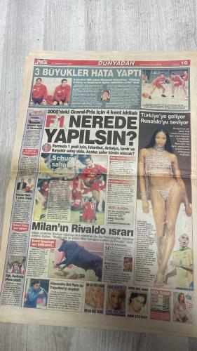 PAS SPOR GAZETESİ - 26 TEMMUZ 2002 - SUPER BIR POSTER DAHA  - TARİH BİZİ YAZANA KADAR ASLANLAR COSTU!..  - FENER'İN RAKİBİ BELLİ OLUYOR HAYDİ HAYIRLISI  - BESİKTAS, BARCELONA'NIN YILDIZI BABANGIDA'YI TRANSFER ETTİ  - KARTAL PENÇESİ  - SÜPER ÜÇLÜ ARIEL ORTEGA, WASHIN SHINGTON VE HAIM REVIVO, FENERLİ'YE UMUT, RAKİPLERE İSE GÖZDAĞI VERİYORLAR  - ÜÇ SİLAHŞÖRLER  - HASAN'A CAN FEDA  - ERGÜN TAMAM DENGE ÖNEMLİ  - TERİM DE ONAYLADI  - SCHUMI ŞOV YAPTI  - PİSTLERİN EFENDİSİ, MANNHEİM'DE FUTBOL OYNADI  - TRABZON ŞAHLANDI  - M. MERİÇ ELAZIĞ'DA  - D.BAKIR SIKINTILI!..  - KARTAL DAN YİNE TEK MESAJ  - BESİKTAS NOUMA BUGÜN GELİYOR!  -  BABANGIDA  - ARIEL ORTEGA  - ORTEGA  - WASHINGTON  - JASHINGTON  - WASHING SHINGTON  - STECA  - HAIM REVIVO  - REVIVO  - REVISE  - BEVIVO  - WASHIGOT  - HASAN  - ALİ DÜRÜST  - ERGÜN  - ERGIN  - TERİM  - KANU  - SCHUMI  - M. MERİÇ  - NOUMA  - SEYRANİ TÜRKARSLAN  - İLHAN  - BALİÇ  - FELİPE  - BERKANT  - ALİ CANSUN  - ERNAN  - EVEN  - ENGİN  - LUCESCU  - PINTO
