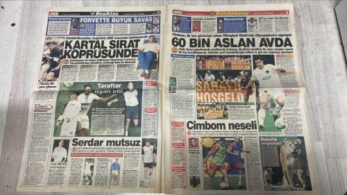 PAS SPOR GAZETESİ - 31 TEMMUZ 2002 - KOMSUYLA CIFTE SINAV - G.SARAY, OLYMPIYAKOS'U AĞIRLIYOR, BEŞİKTAŞ İSE AEK'YA KONUK OLUYOR - 60 BİN ASLAN AVDA - SPOR HERGUN BU GAZETEDE - PAS - KARTAL SIRAT'TA! - ILHAN'I RUSTU SANDIM - GOMES&CHIESA - TERİM İKİ YILDIZIN ALINMASINI İSTİYOR - LORANT, NIHAT'LA ERHAN'DA ISRARLI - OGUN ORTEGAYI YANILTTI - KANATLAR YETERSİZ - ORTA SAHA PRES YAPACAK OYUNCU - TRABZON'U İZLEYECEK - CHIESA - İMPARATOR ESKİ YILDIZLARI NUNO GOMES VE CHIESA İÇİN YÖNETİME BASTIRIYOR. BAŞKAN TERİM'E SÖZ VERDİ - 10 MİLYON DOLAR! - FIORENTINA ZORDA - TERİM-GORİ PROBLEMİ - EFFENBERG KARTAL'A - BERNARD TAMAM, OLİSEH VEYA ALMAN PANZERİ DE BİTECEK! - ALMANYA BU - FRANSIZ BEĞENİLDİ - İLHAN - RÜŞTÜ - GOMES - CHIESA - TERİM - FATİH TERİM - LORANT - NİHAT - ERHAN - ERHAN ALBAYRAK - OGÜN - ORTEGA - OKAN KOÇ - OKAN BURUK - NUNO GOMES - ENRİCO CHIESA - ÖZHAN CANAYDIN - BERLUSCONİ - EFFENBERG - BERNARD - OLİSEH - NOUMA - TOLGA - SEYRANİ TÜRKARSLAN - LUCESCU - İSMAİL TAVİŞ - ARİF - HASAN
