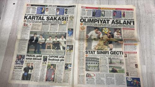 PAS SPOR GAZETESİ - 01 AĞUSTOS 2002 - BEŞİKTAŞ PARÇALANDI - AEK ÖNÜNDE TUTUNAMADI - ORTEGA TURLARI - ASLANIM - DOSTLUK & BARIŞ İMZASI ATTILAR - 12 DEV ADAM ÇİN'İ YIKTI! 78-65 - TURGAY KORKUN! - DOSTLUK GELİYOR! - DEDEKTİF DEĞİLİM - KENDİNİZİ GÖSTERİN - MUHTEŞEM AÇILIŞ - BERKANT AFFETMEDİ - CIMBOM ÜMİT VERDİ - İŞTE G.SARAY BU - ALİ AYDIN'A BÜYÜK TEPKİ - KARTAL SAKASI! - LUCESCU: KABUS GİBİYDİ! - PASCAL GELDİ SORUN BİTMEDİ - CAPONE ARTIK BEŞİKTAŞLI GİBİ - A.DURSUN GELİYOR! - OYNARSA PARA ALIR! - SERGEN TÜRKİYE'NİN EN İYİSİDİR! - ETKİSİZ FELIPE TEK DEVRE OYNADI - OLİMPİYAT ASLAN'I - STAT SINIFI GEÇTİ - BİZ NE ORTEGA'LAR GÖRDÜK - BOYNUMUN BORCUYDU! - A.GÜCÜ, MEHMET İPEK'E İMZA ATTIRDI - DA SILVA'NIN İŞİ BİTECEK!.. - G.ANTEP KORKU SALAÇAK - OKAN: HERŞEY GÜZEL OLACAK -  ORTEGA - BERKANT - ARİF - ÖZHAN CANAYDIN - PREDRAG DJORDJEVIC - SOCRATES KOKKALIS - FATİH TERİM - PANAGIOTIS TAKIS LEONIS - KORKMAZ - TURGAY - DEMİR - MONDRAGON - CİHAN - BALİÇ - ALİ AYDIN - SARAT - TÜMER - SERDAR -