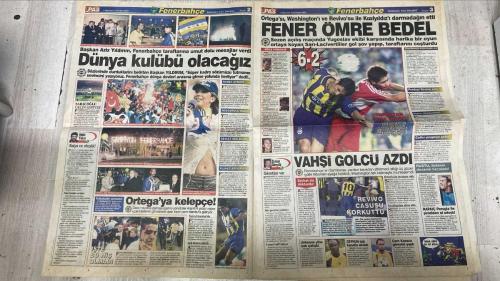 PAS SPOR GAZETESİ - 03 AĞUSTOS 2002 - AMARALLI - PASCAL BEK ÇILGINLIĞI - KARTAL SOV 1-1 - DİLSİZ KARTAL - FENER ATESİ - ASRIN TRANSFERLERİYLE ŞÜKRÜ SARACOĞLU'NA ÇIKAN KANARYA, KIZILYILDIZ'I YILDIZLARIYLA YIKTI! - VAHŞİ GOLCÜ AZDI - REVİVO CASUSU KORKUTTU - MUHTEŞEM AÇILIŞ - BAŞKAN AZİZ YILDIRIM, FENERBAHÇE TARAFTARINA UMUT DOLU MESAJLAR VERDİ - DÜNYA KULÜBÜ OLACAĞIZ - SÖZLERİNDE DURDUKLARINI BELİRTEN BAŞKAN YILDIRIM, 