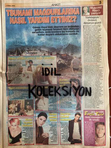 FISILTI MAGAZİN GAZETESİ - DOĞUM GÜNÜ HEDİYESİ (TURKİSH - NEWSPAPER) - 19 - 25 KASIM 2005 - TAM TAKIM 24 SAYFADIR -Tarkan-Emre Altuğ-Muazzez ersoy-Deniz Akkaya-Gökhan Özen-Seda Sayan-Fatoş Seğmen-Mehmet Ali Erbil-Tülin-Caner-Türkan Şoray-Yağmur Ünal-Barış Yaman-Mustafa Arık-Şebnem Özzucan-Emre Altuğ-Selin Yardımcı-Okan Işık-Tuğba Coşkun-Lal Feray Dedeoğlu-Cem Yılmaz-Müslüm Baba-Seray Sever-Hülya Avşar-Güngör Bayrak-İpek Tuzcuoğlu-Helin Avşar-Yeliz-Minik Kuş-Nihan Akkuş-Bediz Doğan-Eser Bayar-Ülben Ergen-Lilya Avşar-Kaya Çilingiroğlu-Seda Sayan-Şenay Akay-Başak Sayan-Hande Ataizi-Hıncal Uluç-Ece Gürsel-Ayça Tekindor-Harika Avcı-Bilal Özcan-Ayşenur Tekin-Mustafa Arık-Britney Spears-Kaya Çilingiroğlu-Metin Yılmaz-M.Celal Topraklı-Taner Bildik-Yelda Fetil-Mustafa Büyüksipahi-Görsel Yönetmen Ergin-Sebahattin Aslan-Nur Özdemir-Okan Işık-Bediz Doğan-Turan Kışlakçı-Tuğrul Bayatlı-Murat Akkoyunlu-Bora Kocamanoğlu-Minik Kuş-Fatoş Seğmen-Sergen Yalçın-Osman Yağmurdereli-Abiler-Mafya Babası-Hızır