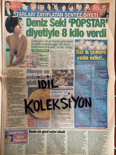 FISILTI MAGAZİN GAZETESİ - DOĞUM GÜNÜ HEDİYESİ (TURKİSH - NEWSPAPER) - 19 - 25 KASIM 2005 - TAM TAKIM 24 SAYFADIR -Tarkan-Emre Altuğ-Muazzez ersoy-Deniz Akkaya-Gökhan Özen-Seda Sayan-Fatoş Seğmen-Mehmet Ali Erbil-Tülin-Caner-Türkan Şoray-Yağmur Ünal-Barış Yaman-Mustafa Arık-Şebnem Özzucan-Emre Altuğ-Selin Yardımcı-Okan Işık-Tuğba Coşkun-Lal Feray Dedeoğlu-Cem Yılmaz-Müslüm Baba-Seray Sever-Hülya Avşar-Güngör Bayrak-İpek Tuzcuoğlu-Helin Avşar-Yeliz-Minik Kuş-Nihan Akkuş-Bediz Doğan-Eser Bayar-Ülben Ergen-Lilya Avşar-Kaya Çilingiroğlu-Seda Sayan-Şenay Akay-Başak Sayan-Hande Ataizi-Hıncal Uluç-Ece Gürsel-Ayça Tekindor-Harika Avcı-Bilal Özcan-Ayşenur Tekin-Mustafa Arık-Britney Spears-Kaya Çilingiroğlu-Metin Yılmaz-M.Celal Topraklı-Taner Bildik-Yelda Fetil-Mustafa Büyüksipahi-Görsel Yönetmen Ergin-Sebahattin Aslan-Nur Özdemir-Okan Işık-Bediz Doğan-Turan Kışlakçı-Tuğrul Bayatlı-Murat Akkoyunlu-Bora Kocamanoğlu-Minik Kuş-Fatoş Seğmen-Sergen Yalçın-Osman Yağmurdereli-Abiler-Mafya Babası-Hızır