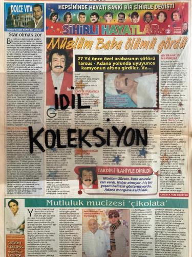 FISILTI MAGAZİN GAZETESİ - DOĞUM GÜNÜ HEDİYESİ (TURKİSH - NEWSPAPER) - 20 - 26 NİSAN 2005 - TAM TAKIM 24 SAYFADIR -Müslüm Gürses Öldü ve Dirildi-Müslüm Gürses-Erol Köse-Meltem Erensoylu-Gülşen-Bediz Doğan-Tarkan-Dündar Keşaplı-Şebnem Özcan-Loren-Marcelo Mastroianni-Alberto Sordi-Monica Belluci-Müslüm Gürses-Mehmet Akbaş-Selahattin Kayan-Hande Subaşı-Nerve Ozkaran-Dilek Aksoy-Şebnem Azade-Fatoş Seğmen-Nur Gümüşdoğrayan-Şebnem Sürücü-Ece Erken-Elif Ece Uzun-Tuğba Özay-Tülin Şahin-Ece Gürsel-Yeliz Yeşilmen-Kadir İnanır-Safiye Soyman-İpek Tuzcuoğlu-Gülben Ergen-Mustafa Erdoğan-Sibel Can-Seray Sever-Lal Dedeoğlu-Cem Yılmaz-Aysun Kayacı-Emre Aşık-Erdal Acar-Pınar Altuğ-Tony Theodorakis-Perihan Savaş-Yılmaz Zafer-Bilal Özcan-Okan Işık-Metin Yılmaz-Mustafa Büyükşapi-Mehmet Koca-Nur Özdemir-Erkan İnci-Taner Bılıkçı-Tolga Erman-Mehmet Ayyıldız-Okan Işık-Cennet-Helin-Hasan Süzer-Türkel Türegün-Cemil İpekçi-Ayfer Toprak-Cengiz Karavan-Ercan-Müge Canmutlu-Ayla Dümer-Siren Ertan-Baha-Cemil Akçaboğaz