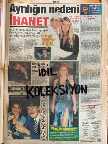 FISILTI MAGAZİN GAZETESİ - DOĞUM GÜNÜ HEDİYESİ (TURKİSH - NEWSPAPER) - 20 - 26 NİSAN 2005 - TAM TAKIM 24 SAYFADIR -Müslüm Gürses Öldü ve Dirildi-Müslüm Gürses-Erol Köse-Meltem Erensoylu-Gülşen-Bediz Doğan-Tarkan-Dündar Keşaplı-Şebnem Özcan-Loren-Marcelo Mastroianni-Alberto Sordi-Monica Belluci-Müslüm Gürses-Mehmet Akbaş-Selahattin Kayan-Hande Subaşı-Nerve Ozkaran-Dilek Aksoy-Şebnem Azade-Fatoş Seğmen-Nur Gümüşdoğrayan-Şebnem Sürücü-Ece Erken-Elif Ece Uzun-Tuğba Özay-Tülin Şahin-Ece Gürsel-Yeliz Yeşilmen-Kadir İnanır-Safiye Soyman-İpek Tuzcuoğlu-Gülben Ergen-Mustafa Erdoğan-Sibel Can-Seray Sever-Lal Dedeoğlu-Cem Yılmaz-Aysun Kayacı-Emre Aşık-Erdal Acar-Pınar Altuğ-Tony Theodorakis-Perihan Savaş-Yılmaz Zafer-Bilal Özcan-Okan Işık-Metin Yılmaz-Mustafa Büyükşapi-Mehmet Koca-Nur Özdemir-Erkan İnci-Taner Bılıkçı-Tolga Erman-Mehmet Ayyıldız-Okan Işık-Cennet-Helin-Hasan Süzer-Türkel Türegün-Cemil İpekçi-Ayfer Toprak-Cengiz Karavan-Ercan-Müge Canmutlu-Ayla Dümer-Siren Ertan-Baha-Cemil Akçaboğaz
