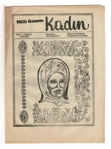 Milli Gazete Kadın Eki 14.11.1974