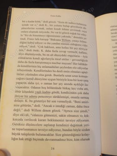 Dava (Bez Ciltli Özel Baskı)