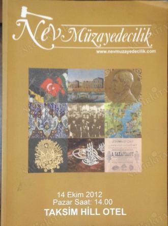Nev Müzayedecilik 14 Ekim 2012