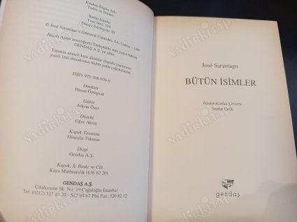 Bütün İsimler