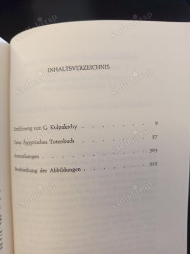 Das Ägyptische Totenbuch (Mısır Ölüler Kitabı)