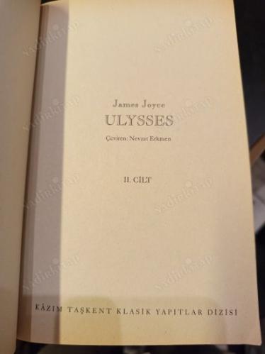 Ulysses II. Cilt - Kazım Taşkent Klasik Yapıtlar Dizisi