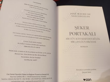Şeker Portakalı - Bir Gün Acıyı Keşfeden Küçük Bir Çocuğun Hikayesi (Bez Ciltli Özel Baskı)