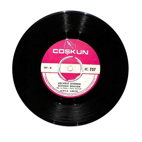 Ayla Akın - Yarin Adı Mesut - Gelmesi Senden Sevmesi Benden 45'lik Plak (10/8.5)