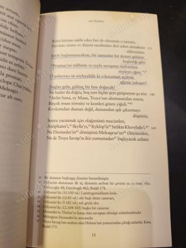 Ars Poetica - Şiir Sanatı (Latince-Türkçe) / Hasan Ali Yücel Klasikleri Dizisi