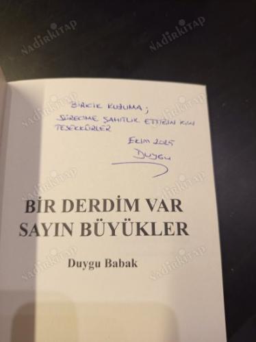 Bir Derdim Var Sayın Büyükler -Yetişkinler İçin-
