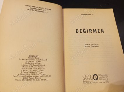 Değirmen (Bütün Eserleri 5)