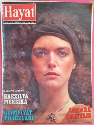 Hayat Dergisi Sayı 32 (6 Ağustos 1984) Leyla Gencer, Selda Özer, Haliç, Nimet Abla