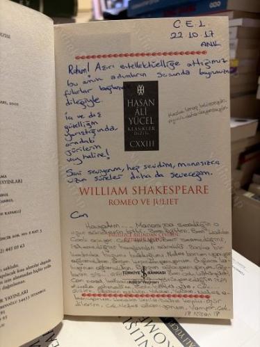Romeo ve Juliet - Hasan Ali Yücel Klasikler Dizisi