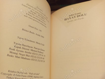 Hayat Dolu (1. Baskı)