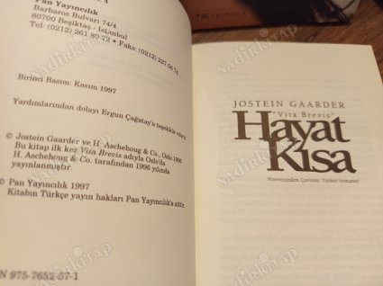 Hayat Kısa - Floria Aemilia'nın Aurelius Augustinus'a Mektubu
