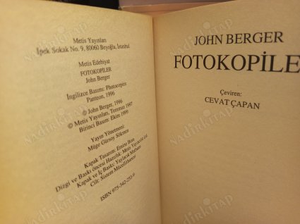 Fotokopiler / İzler - Yazılar (1. Baskı)