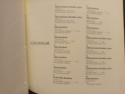 Türk Hat Sanatı - Karalamalar / Meşkler