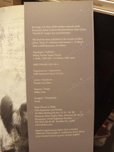 Altan Çelem - Günlük II / Resim Sergisi, Milli Reasürans Sanat Galerisi 1-31 Mart 2018 (Sergi Kataloğu)