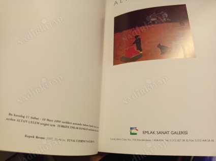 Altan Çelem Resim Sergisi 17 Şubat - 10 Mart 2000 (Sergi Kataloğu)