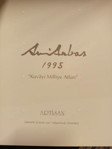 Avni Arbaş - Kuvayi Milliye Atları 1995 (Sergi Kataloğu)