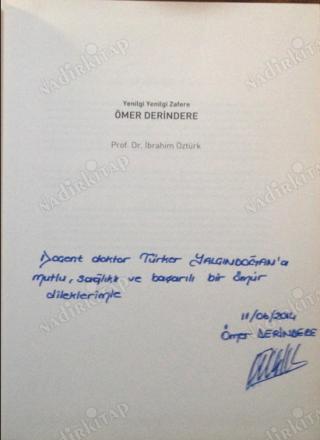 Yenilgi Yenilgi Zafere Ömer Derindere (imzalı)