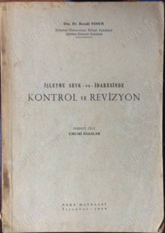 İşletme Sevk ve İdaresinde Kontrol ve Revizyon