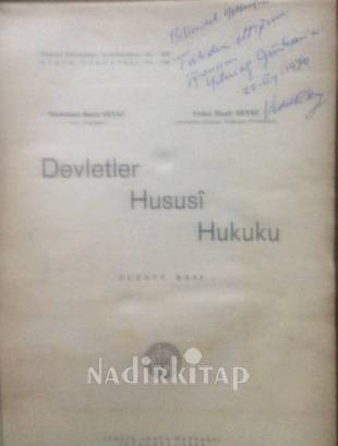 Devletler hususi Hukuku