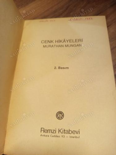 Cenk Hikayeleri (2. Baskı)