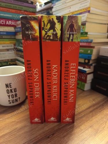 The Witcher Serisi İlk 3 Kitap Takım (1. Son Dilek / 2. Kader Kılıcı / 3. Elflerin Kanı)