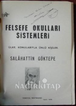 Felsefe Okulları Sistemleri 